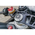 CNC Racing Billet Steering head nut and cap for Aprilia RSV / RSV4 / RS 660 models